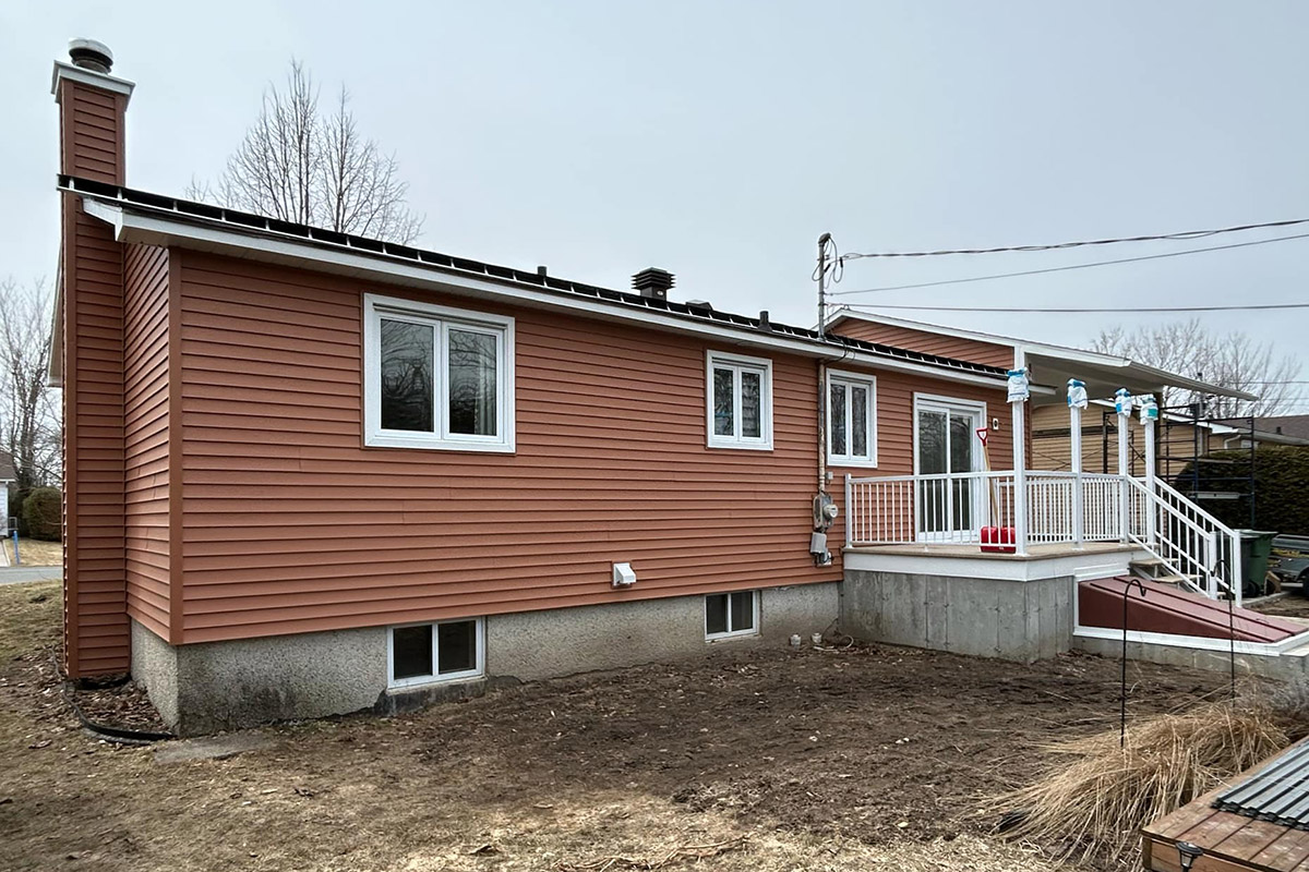 Agrandissement de maison Saint-Hyacinthe